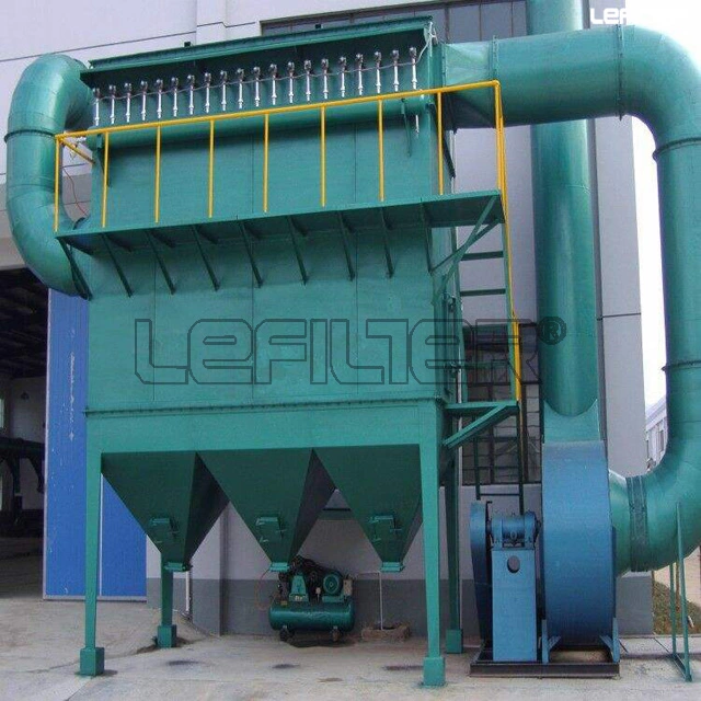 Industrial baghouse filter dust collector for spray painting factory