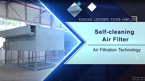 Self-cleaning Air Filter