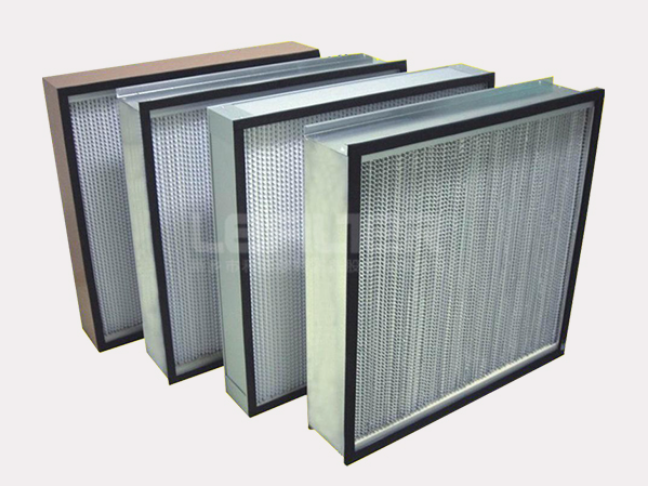 High efficiency air filters for precision machinery
