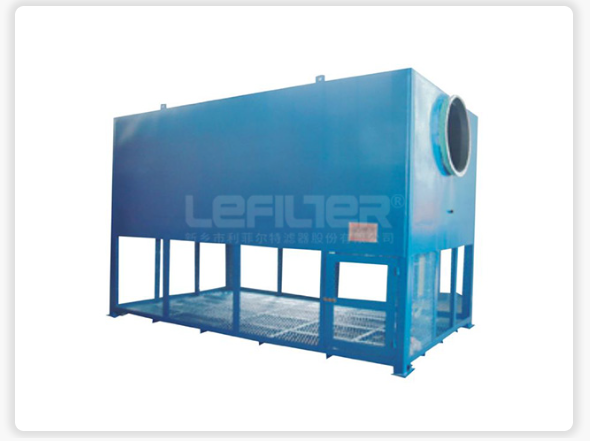 Self-cleaning air filter for cement plant