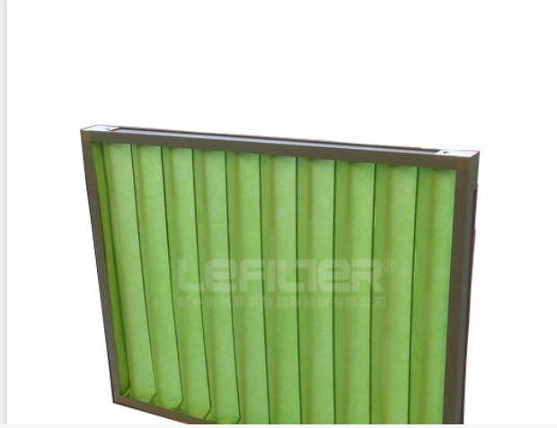Paper frame secondary air filter