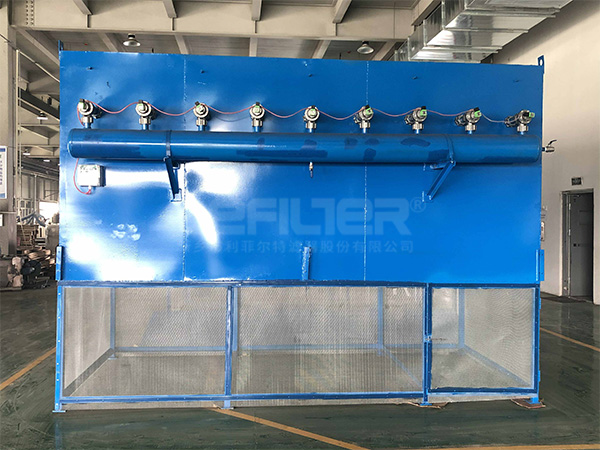 Metallurgy chlor-alkali chemical oxygen station self-cleaning air filter