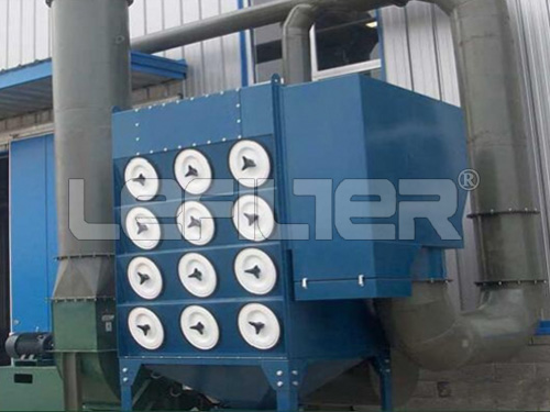 Large air volume filter cartridge type dust collector for we